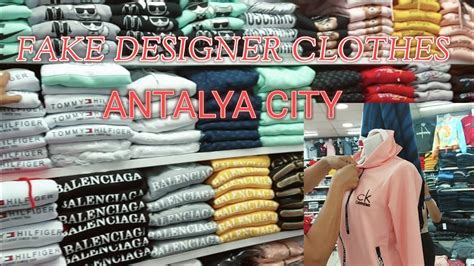 where to buy fake designer clothes in antalya|antalya turkey shops.